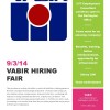 Hiring Fair Flyer