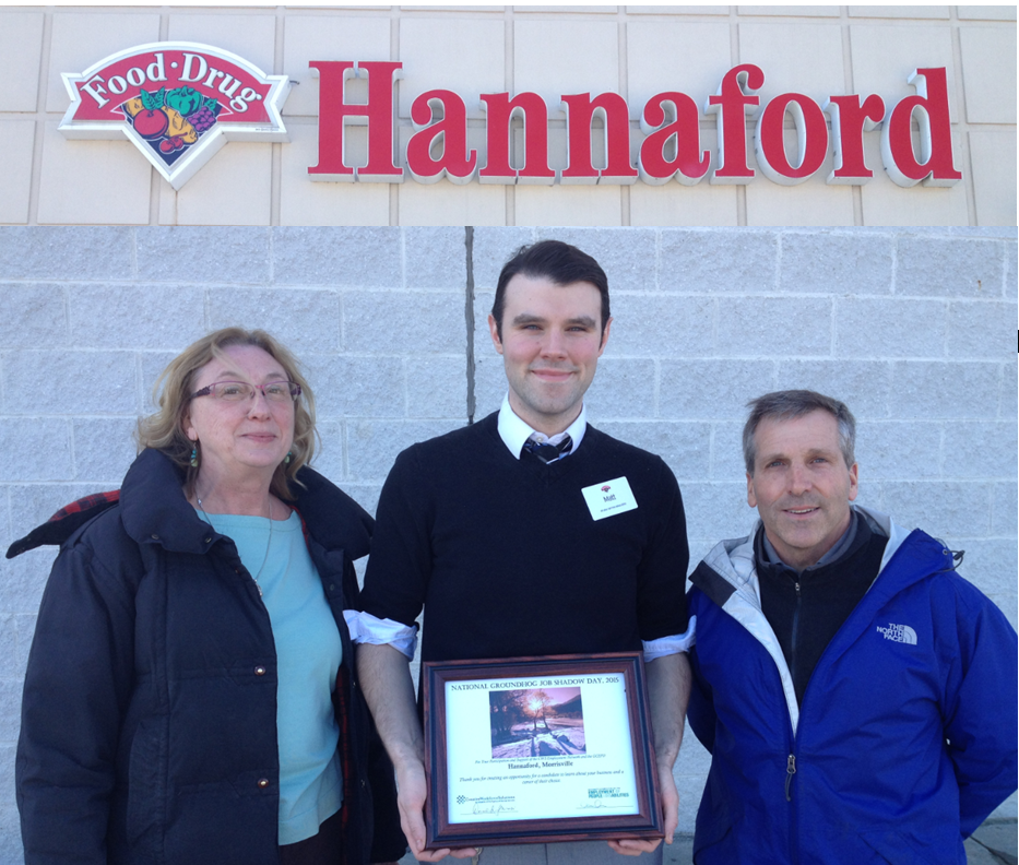 Matt Farnham, Hannaford, Morrisville, Recognized for Support of