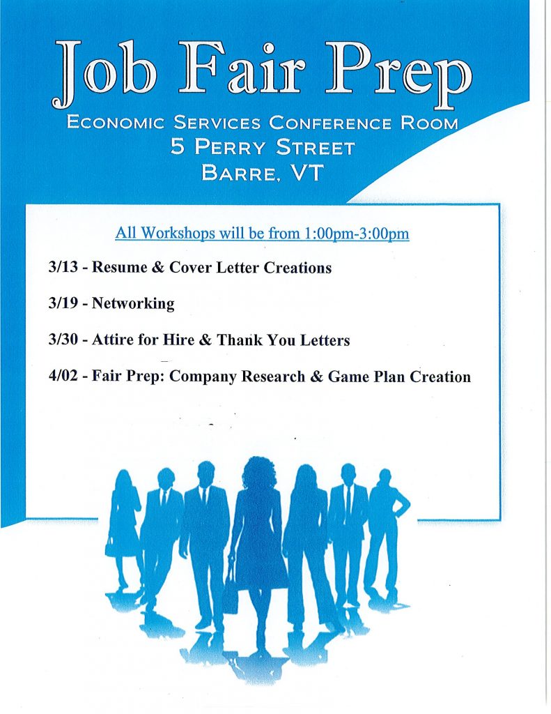 Central Vermont Job Fair VT State Police The Vermont Association of